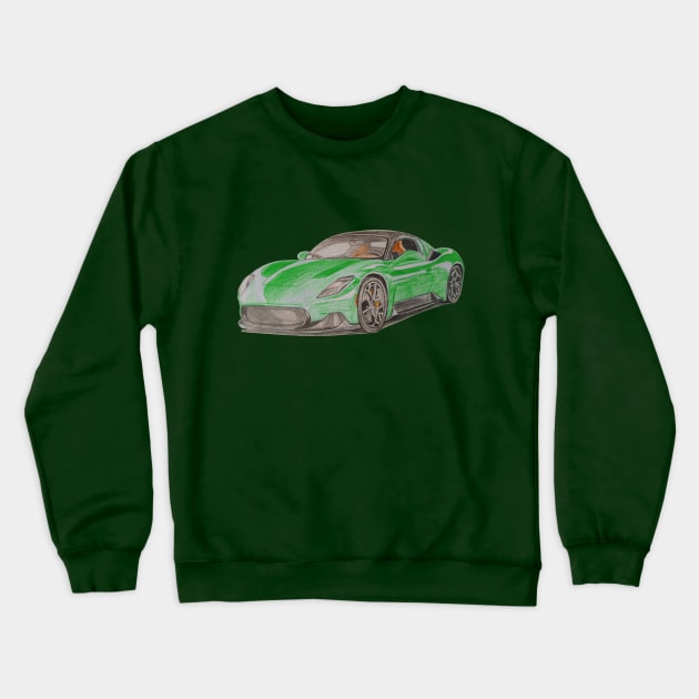 Car Crewneck Sweatshirt by An.D.L.